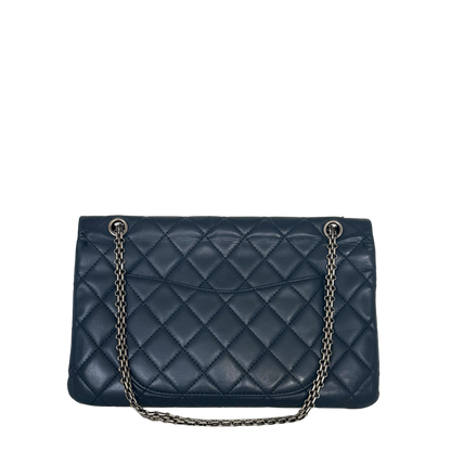 Chanel 2.55 Reissue 227 Double Flap Bag Marineblau / gut Chanel
