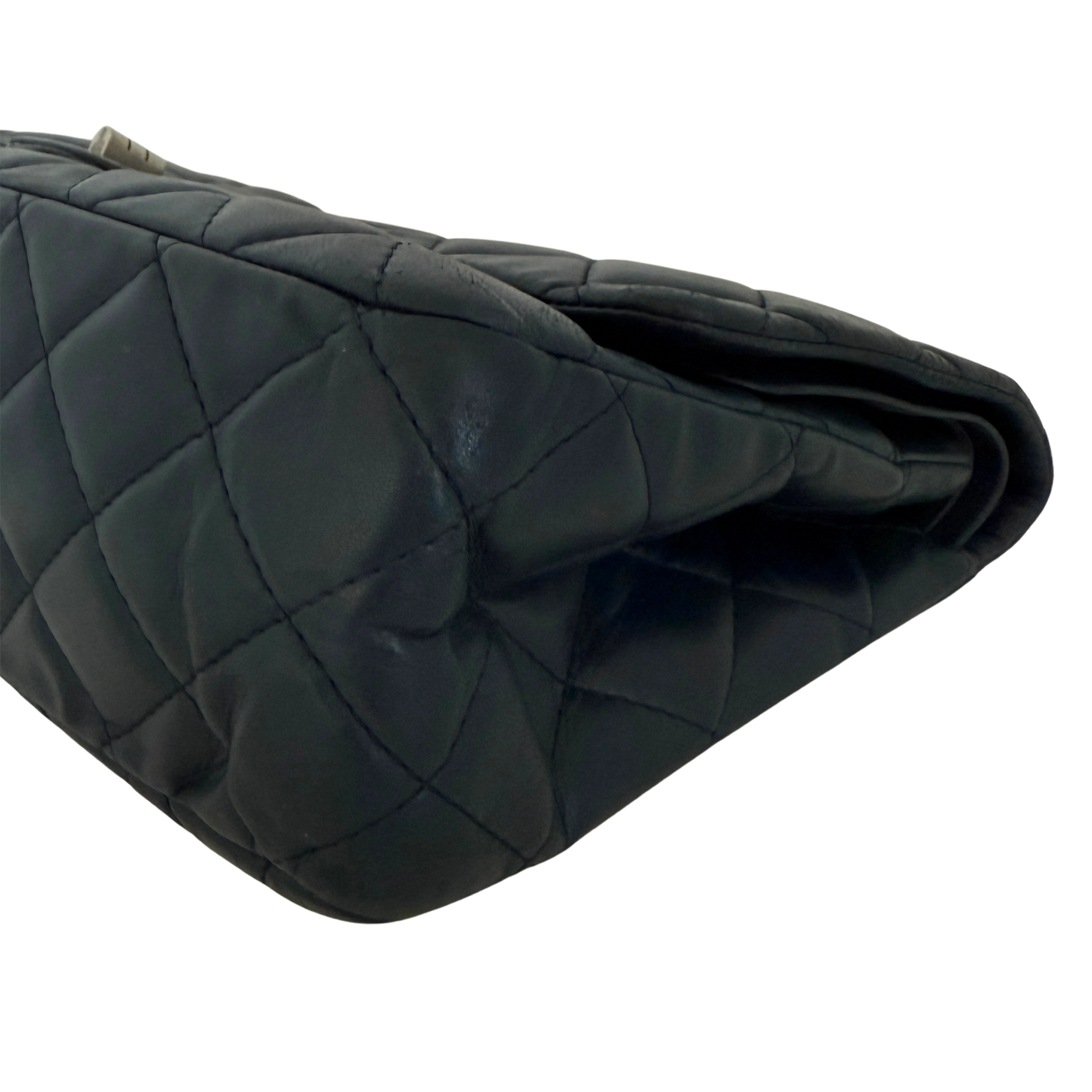 Chanel 2.55 Reissue 227 Double Flap Bag Marineblau / gut Chanel