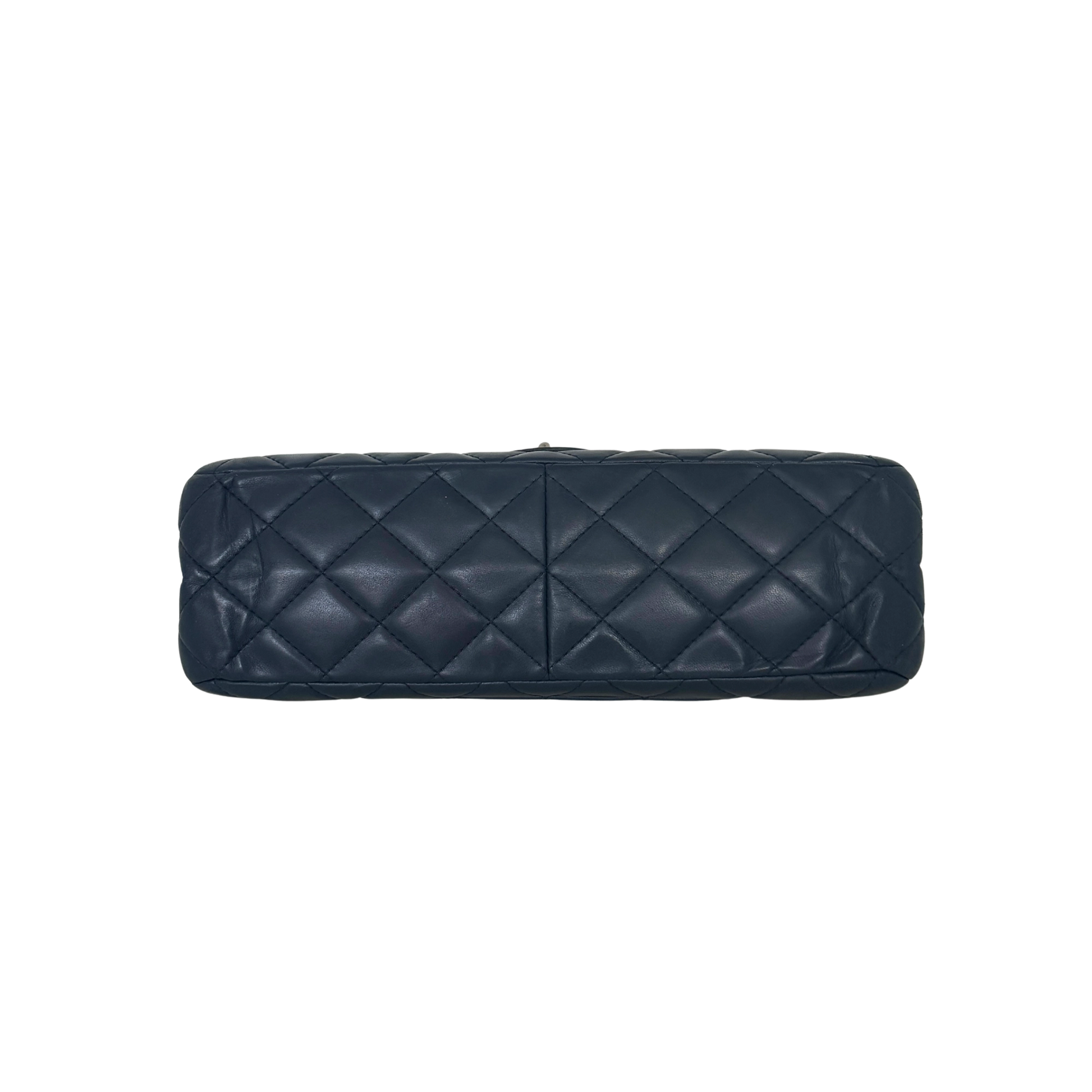Chanel 2.55 Reissue 227 Double Flap Bag Marineblau / gut Chanel