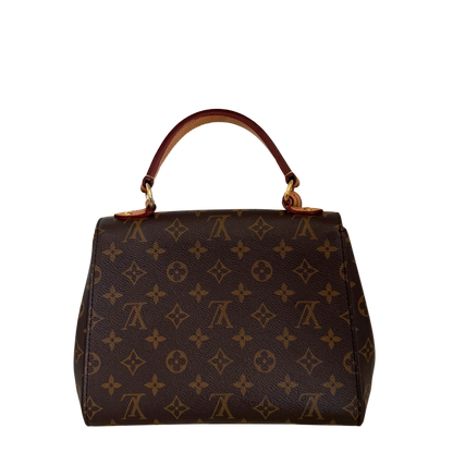 Louis Vuitton Cluny BB Monogram Fuchsia M42738 Fullset / gut Louis Vuitton