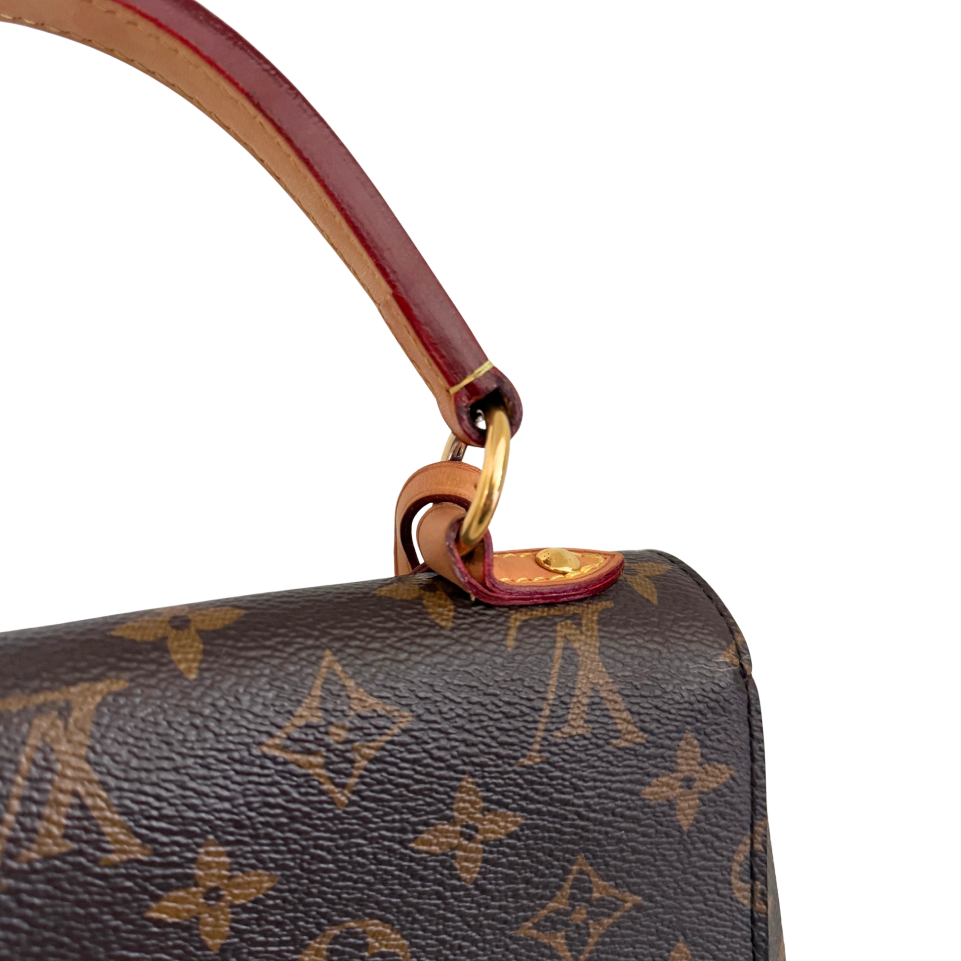 Louis Vuitton Cluny BB Monogram Fuchsia M42738 Fullset / gut Louis Vuitton