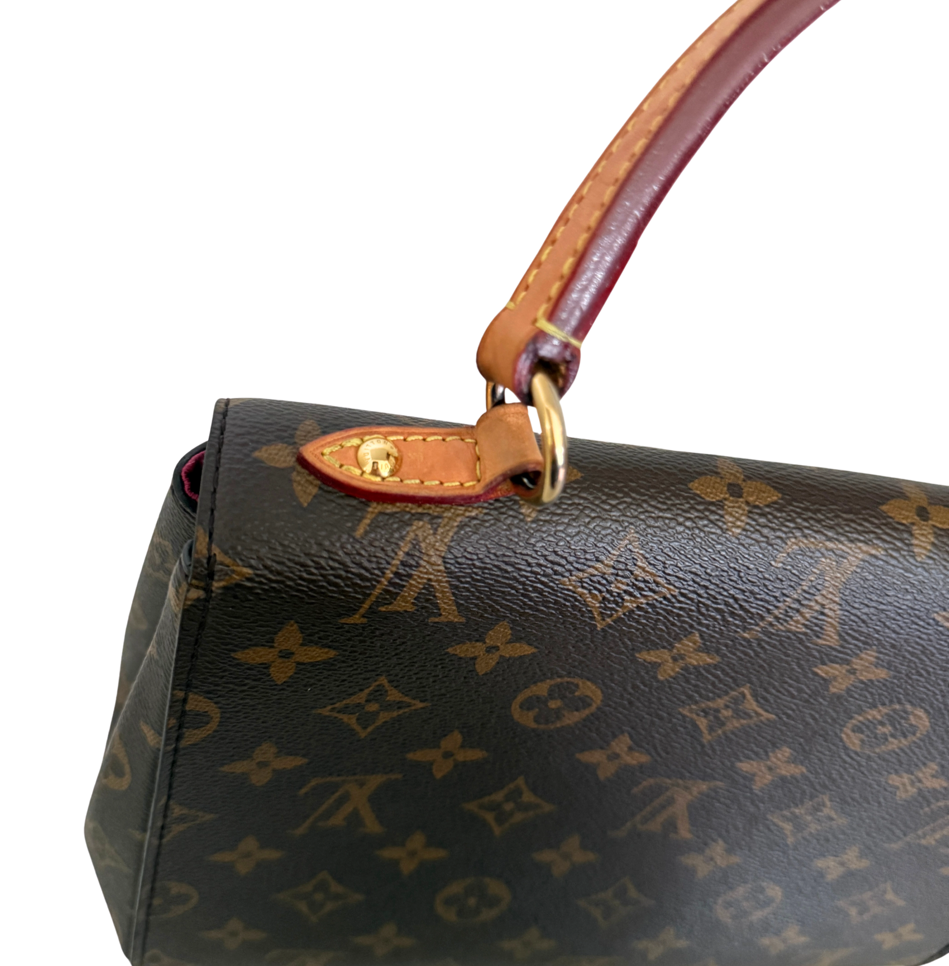 Louis Vuitton Cluny BB Monogram Fuchsia M42738 Fullset / gut Louis Vuitton