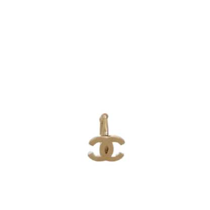 Chanel CC Lippenringe Gold / sehr gut Chanel