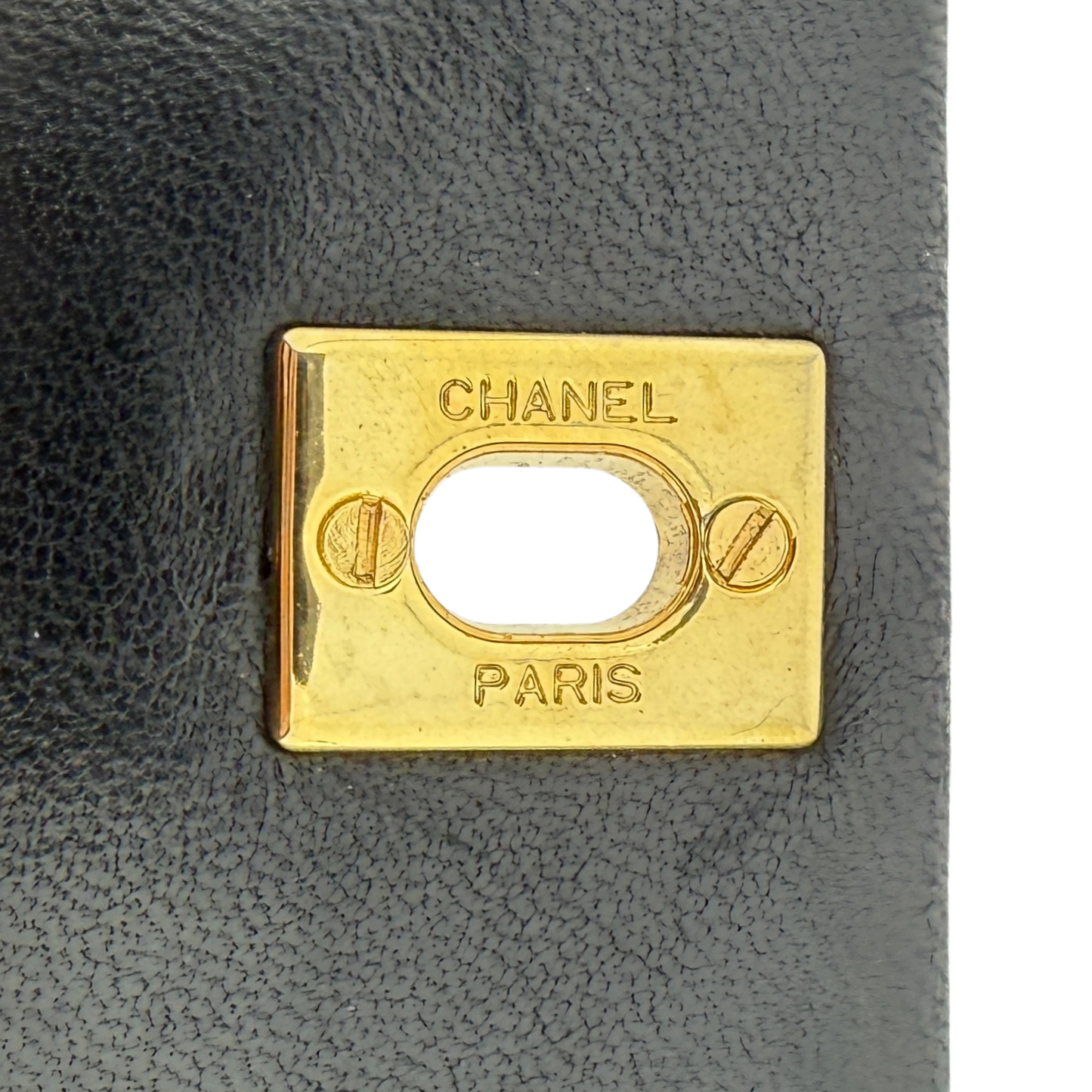 Chanel Timeless Single Flap Small Schwarz Lammleder mit ID Card / gut Produkt