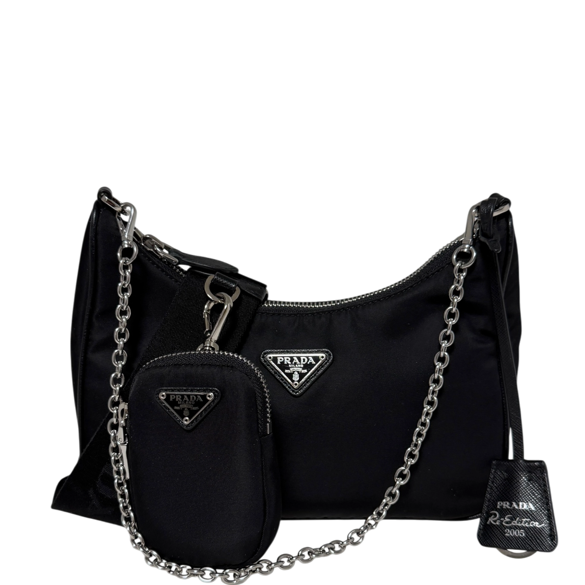 Prada Re-Edition 2005 Nylon Schwarz 2021 / sehr gut Prada