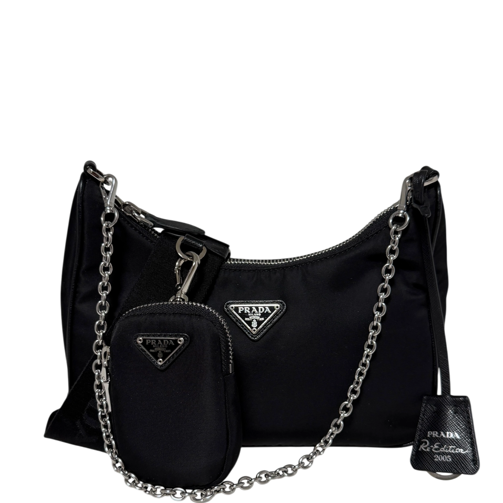 Prada Re-Edition 2005 Nylon Schwarz 2021 / sehr gut Prada