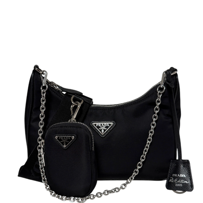 Prada Re-Edition 2005 Nylon Schwarz 2021 / sehr gut Prada
