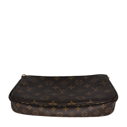 Louis Vuitton Multi Pochette Accessoires Monogram Khaki Fullset / sehr gut Louis Vuitton