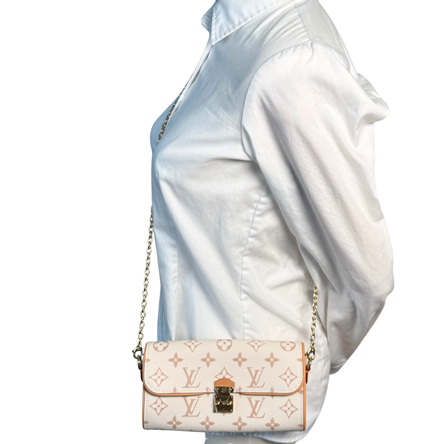 Louis Vuitton Pochette Camille Autres Toiles Monogram Beige / neuwertig