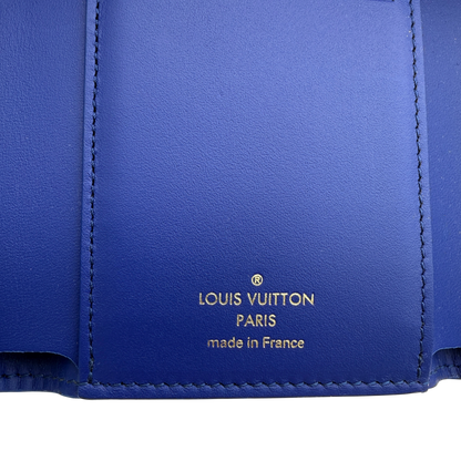 Louis Vuitton Capucines Compact Geldbörse Marineblau Fullset / neuwertig Louis Vuitton