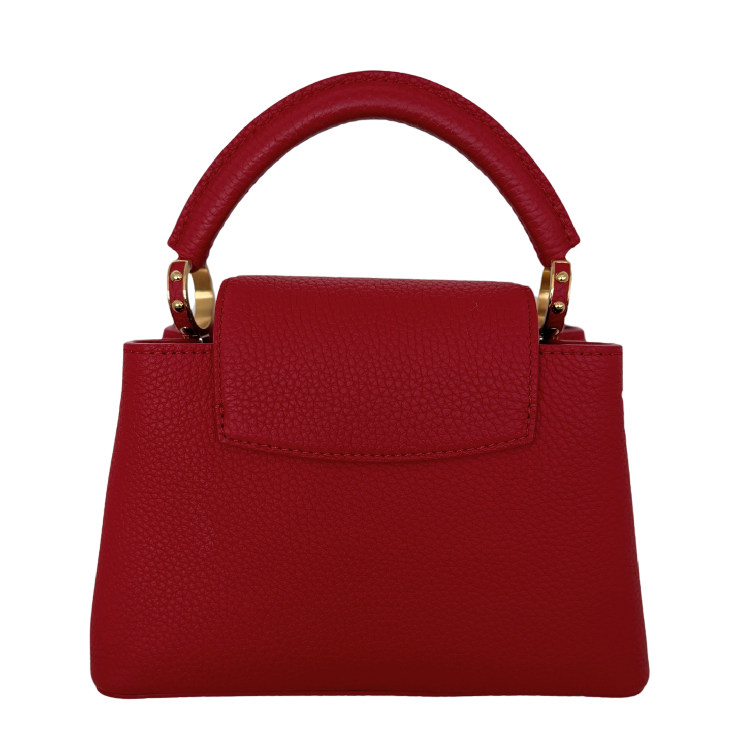 Louis Vuitton My Capucines Small Taurillon Leder rot Fullset / sehr gut Louis Vuitton