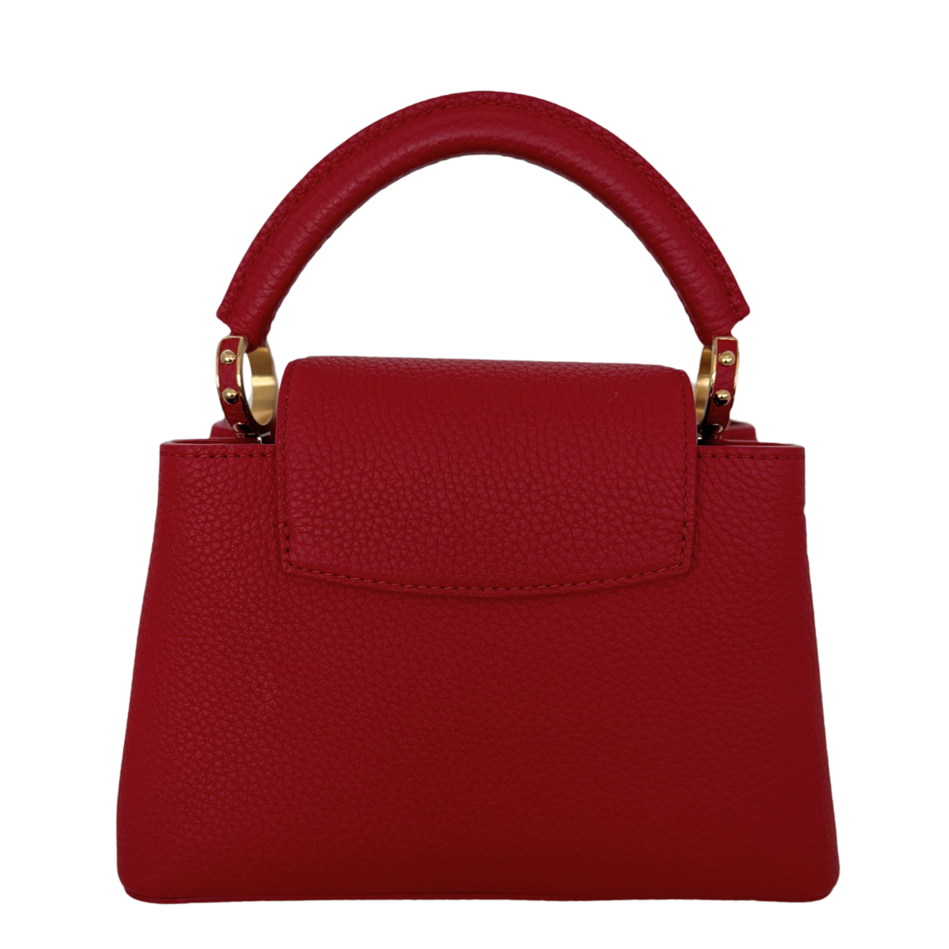 Louis Vuitton My Capucines Small Taurillon Leder rot Fullset / sehr gut Louis Vuitton