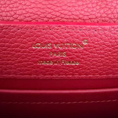Louis Vuitton My Capucines Small Taurillon Leder rot Fullset / sehr gut Louis Vuitton