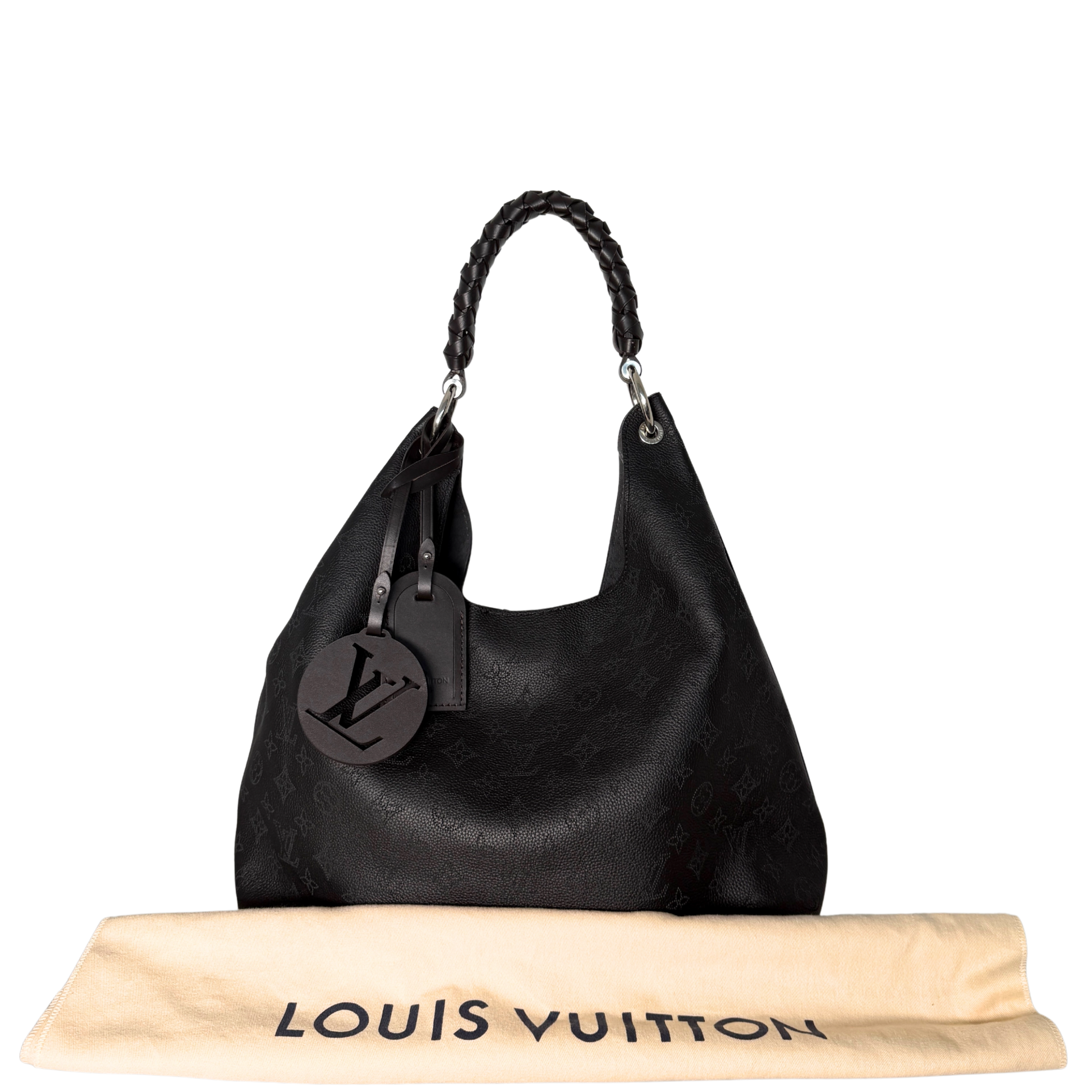 Louis Vuitton Carmel Mahina Schwarz / sehr gut Louis Vuitton