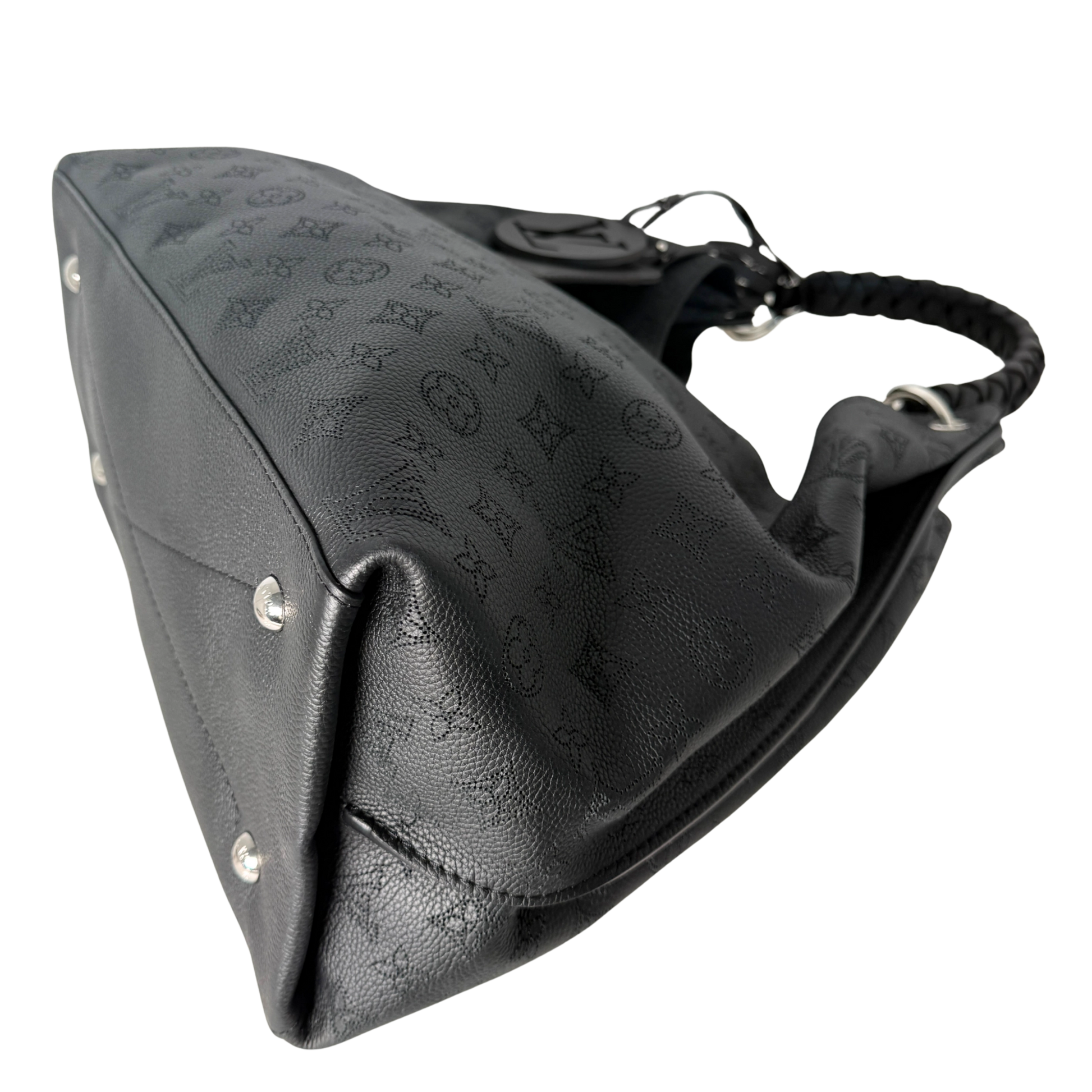 Louis Vuitton Carmel Mahina Schwarz / sehr gut Louis Vuitton