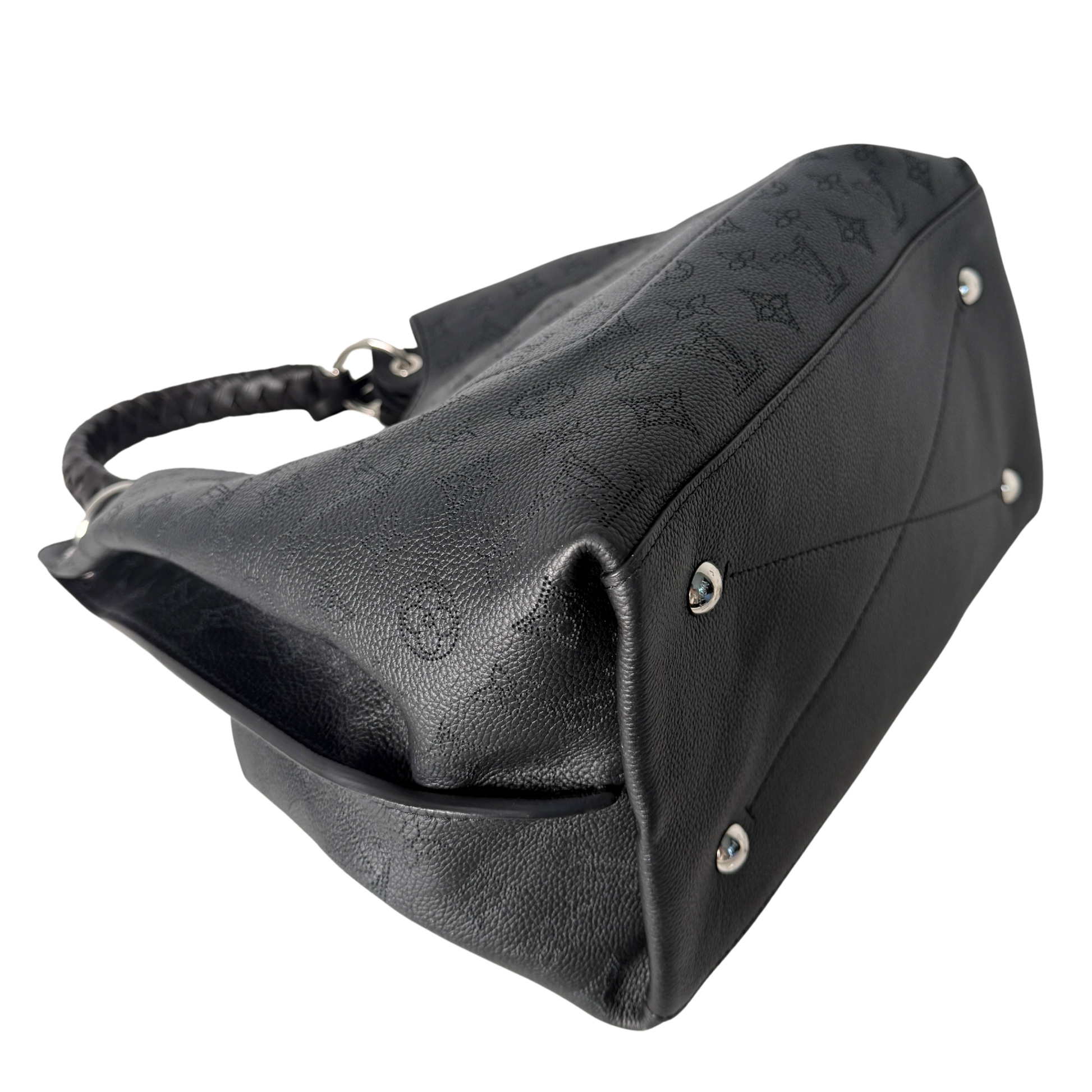 Louis Vuitton Carmel Mahina Schwarz / sehr gut Louis Vuitton