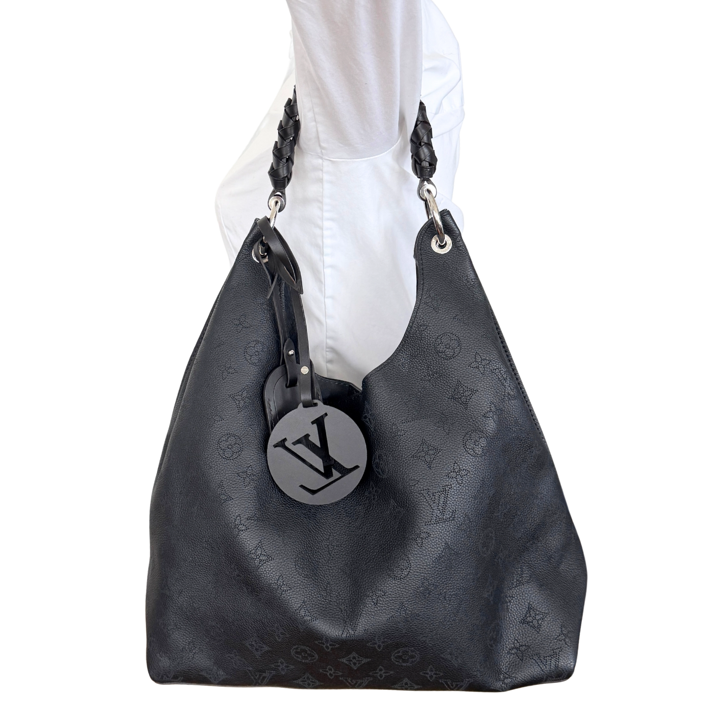 Louis Vuitton Carmel Mahina Schwarz / sehr gut Louis Vuitton