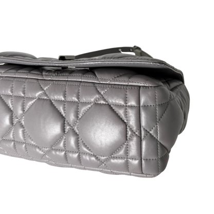 Dior Mittelgroße Caro Tasche Dunkelgrau / sehr gut Dior