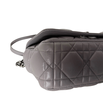 Dior Mittelgroße Caro Tasche Dunkelgrau / sehr gut Dior