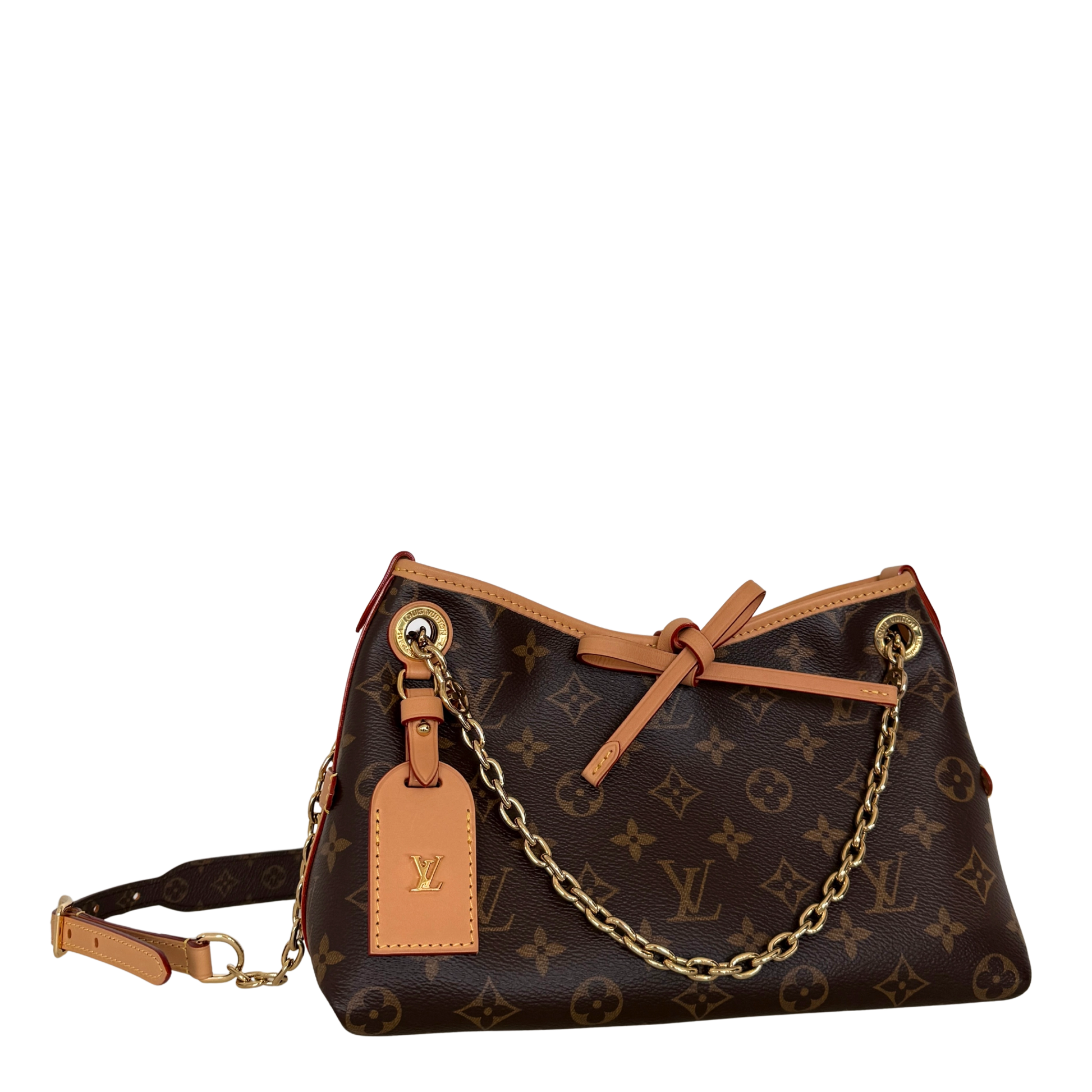 Louis Vuitton CarryAll BB Monogram Canvas M13014 Braun Fullset / neuwertig Louis Vuitton