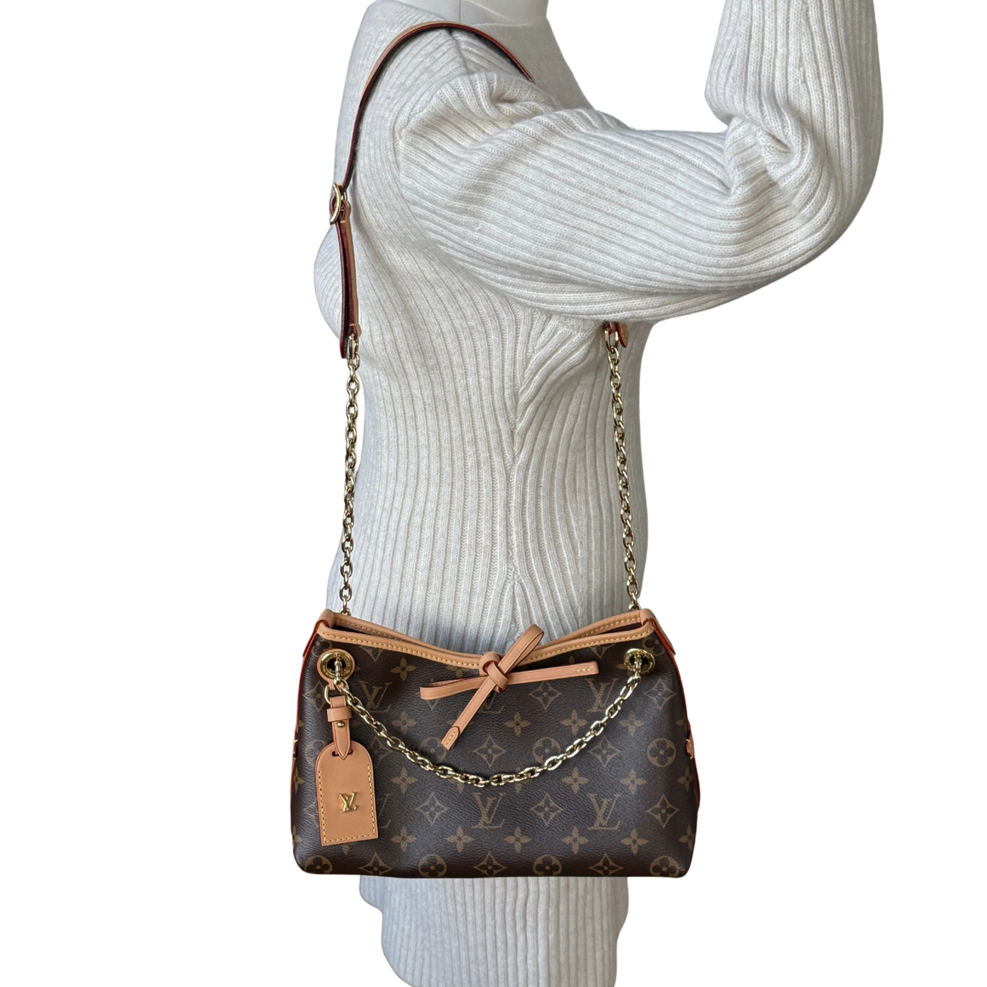 Louis Vuitton CarryAll BB Monogram Canvas M13014 Braun Fullset / neuwertig Louis Vuitton