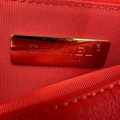 Chanel 19 Flap Bag Small Tasche Tweed Orange Fullset / neuwertig Chanel