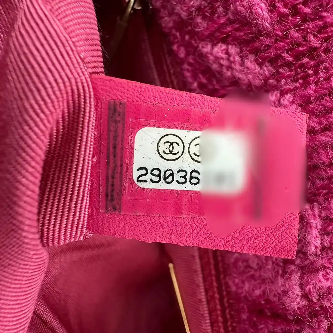 Chanel 19 Flap Bag Small Tasche Tweed Pink /  neuwertig Chanel