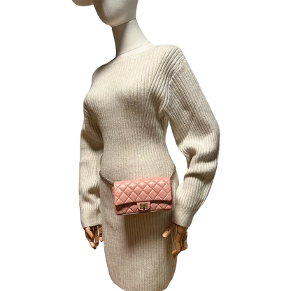 Chanel 2.55 Reissue Beltbag Rose goldene Hardware Fullset / sehr gut Chanel
