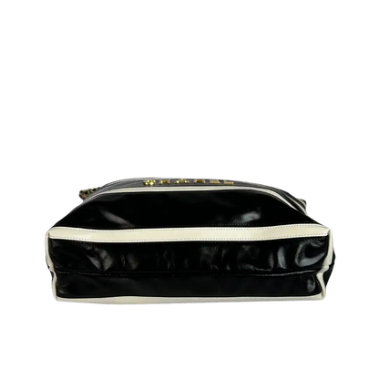 Chanel 22 kleine Hobobag schwarz weiß gestreift 2024 / neuwertig Chanel
