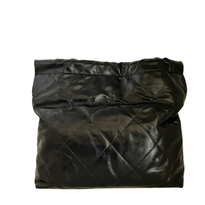 Chanel 22 mittelgoße Hobobag schwarz goldene Hardware 2025 Fullset / ungetragen Chanel