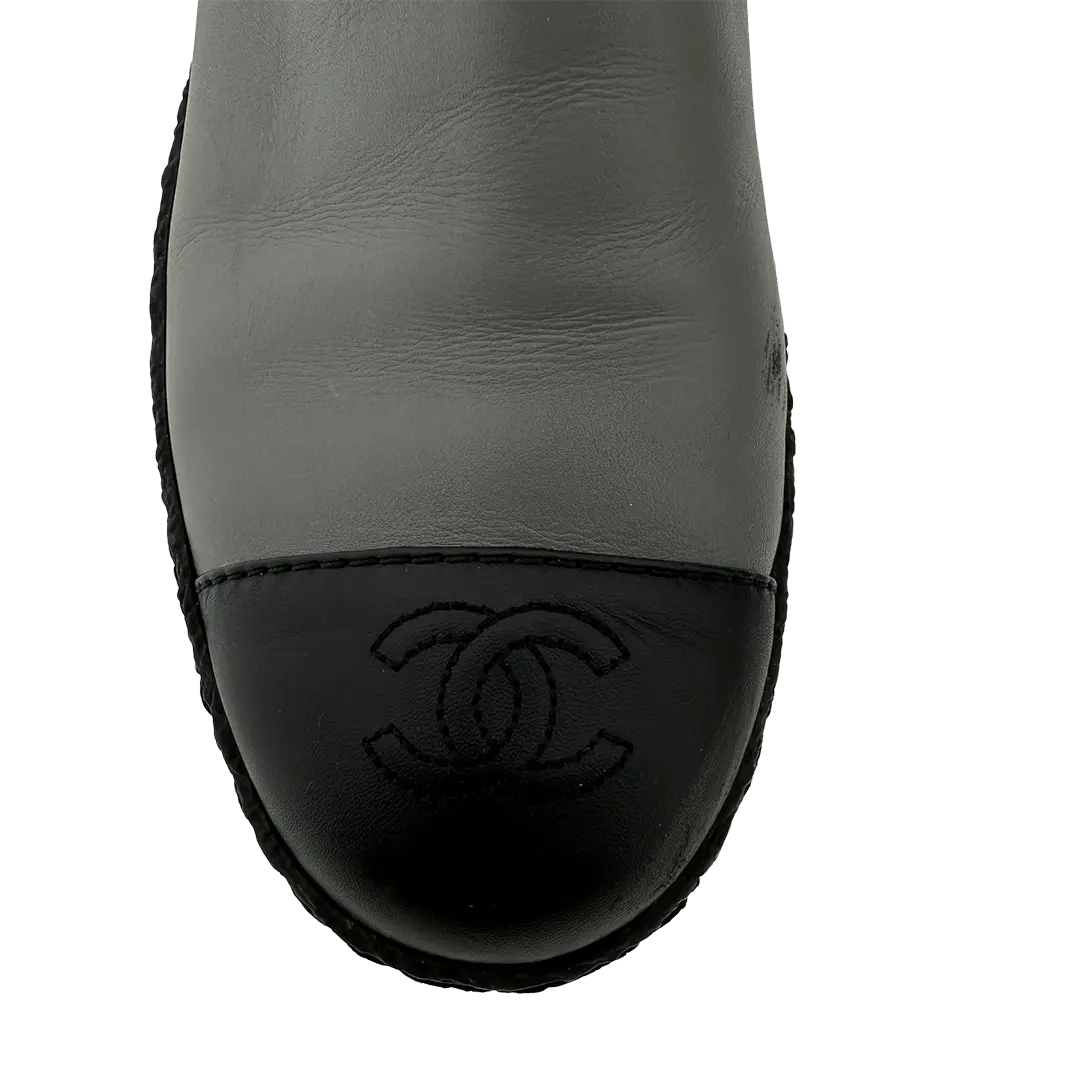 Chanel Boots grau Größe 41 / guter Zustand Chanel