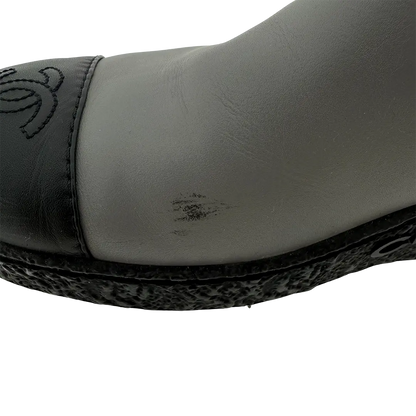 Chanel Boots grau Größe 41 / guter Zustand Chanel