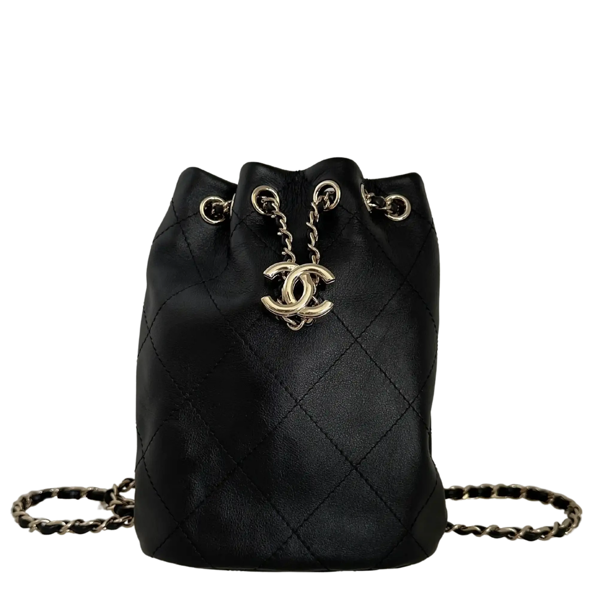 Chanel CC Rucksack Lammleder selten Fullset 2023 / ungetragen Chanel