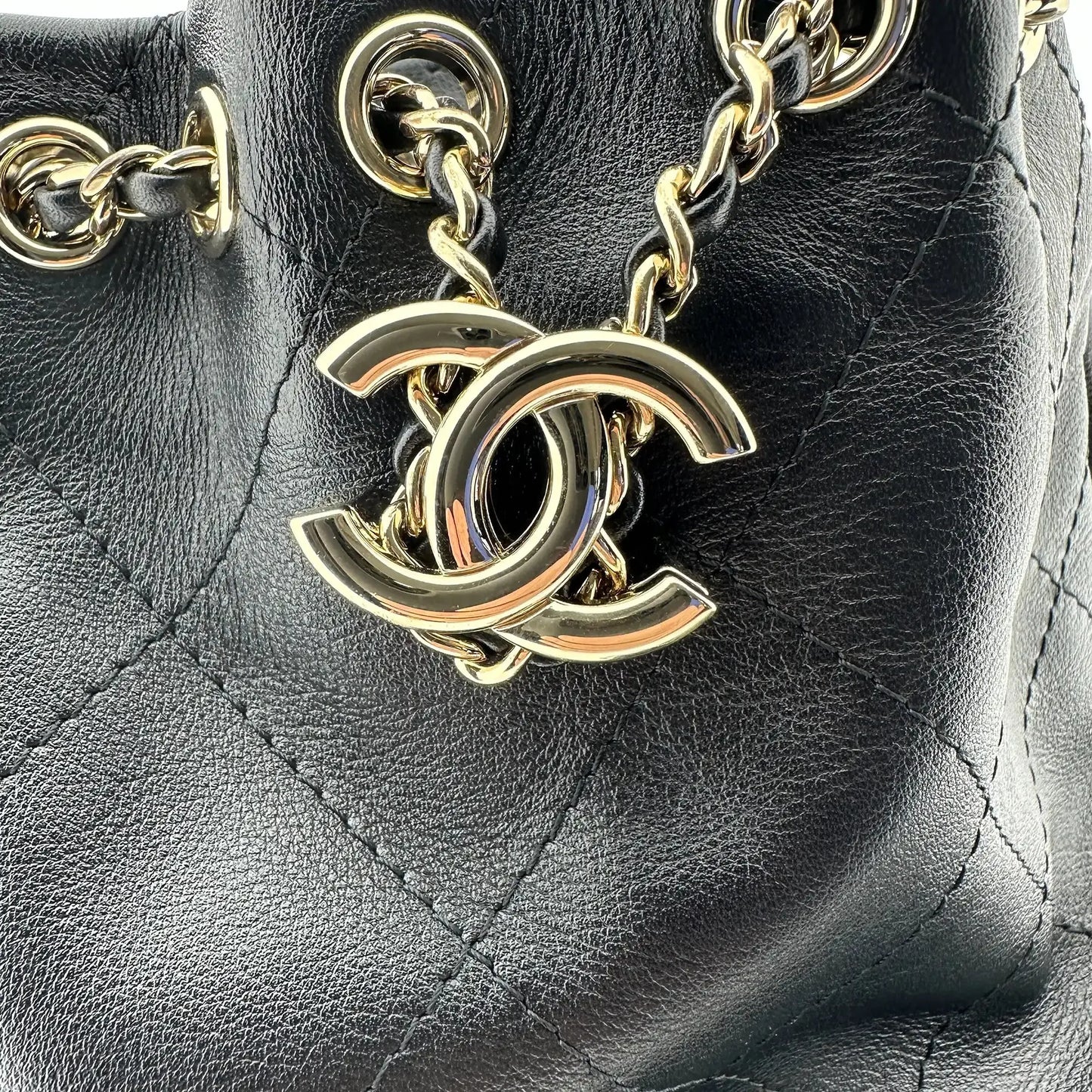 Chanel CC Rucksack Lammleder selten Fullset 2023 / ungetragen Chanel