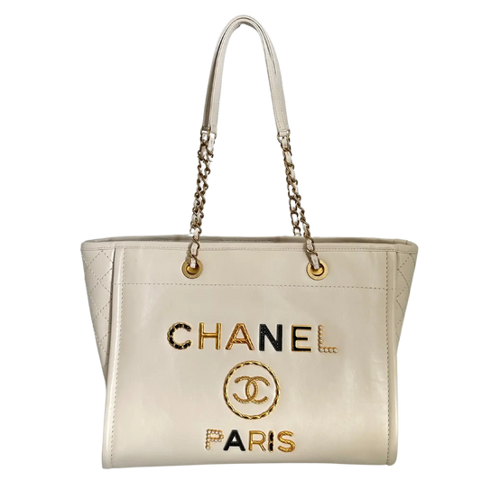 Chanel Deauville Charms Small aged Calfskin 2021 / sehr gut Chanel