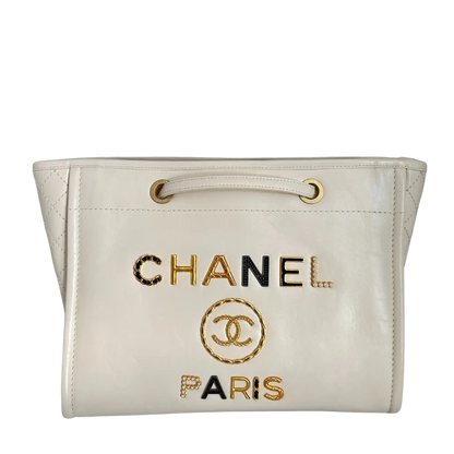 Chanel Deauville Charms Small aged Calfskin 2021 / sehr gut Chanel