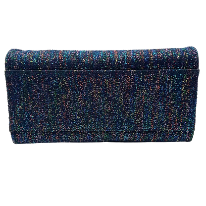 Chanel Deauville Pailetten blau  boden