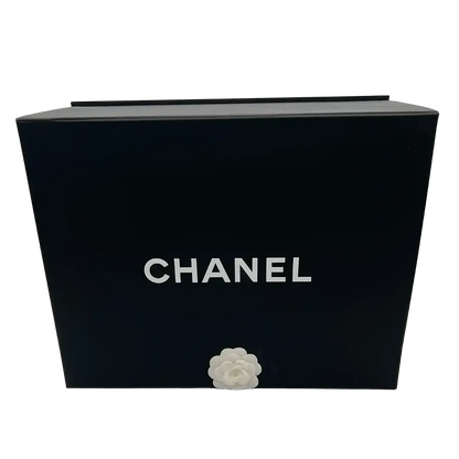 Chanel Deauville Shopping Bag blau Pailetten silberne Hardware / neu Chanel