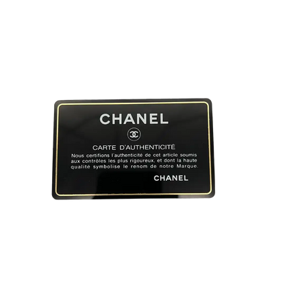 Chanel Kosmetiktasche CC Schnalle Leder / neu Chanel