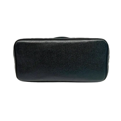 Chanel Médallion Kaviar Leder Shopping Bag schwarz / gut - Echtheitscheck