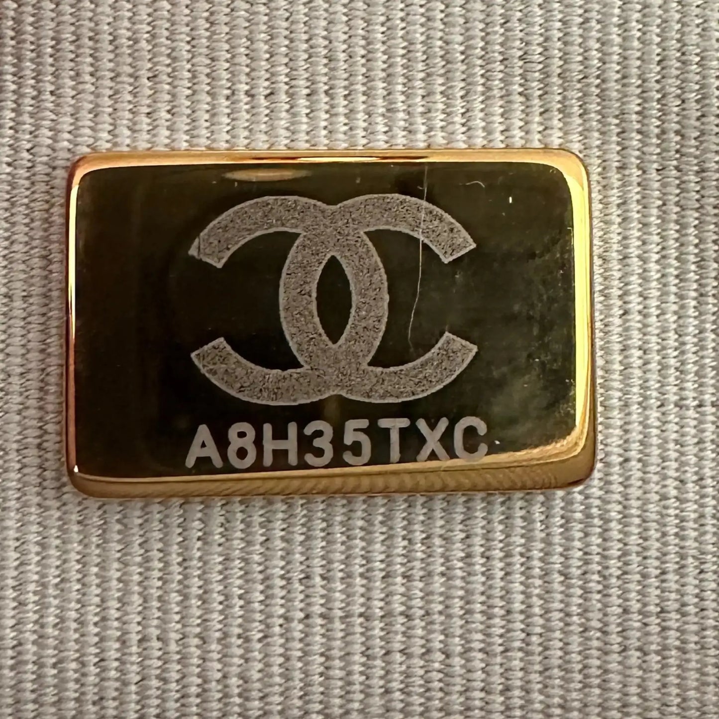Chanel Multicolor Top Handle Wallet on Chain weiß / gut Chanel