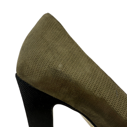Chanel Pumps Metallic braun & schwarz 38 1/2 / sehr guter Zustand Chanel