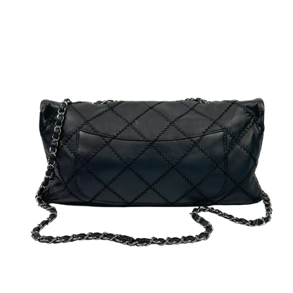 Chanel Timeless Baguette Ultimate Stitch Schultertasche schwarz / neuwertig Chanel