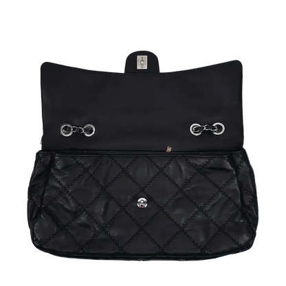 Chanel Timeless Baguette Ultimate Stitch Schultertasche schwarz / neuwertig Chanel