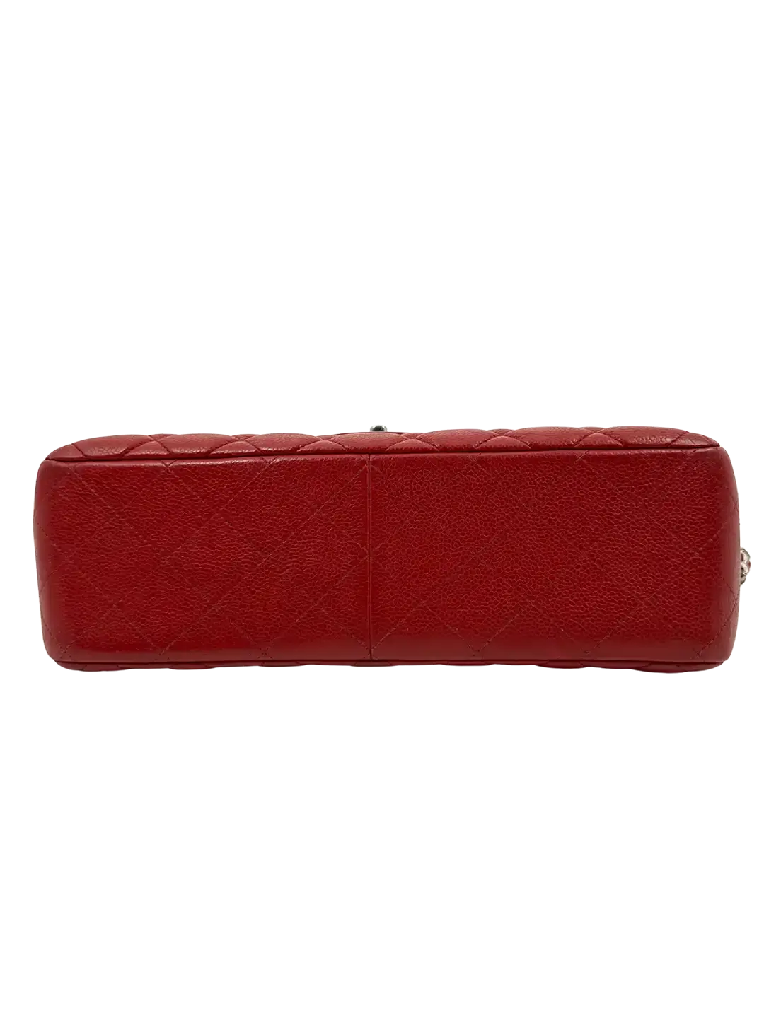 Chanel Timeless Double Flap Bag Jumbo rot Kaviarleder / gut Chanel