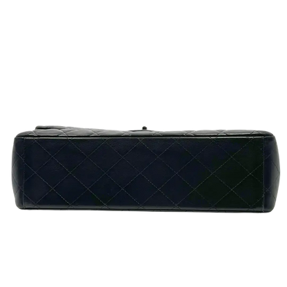 Chanel Timeless Jumbo Double Flap Bag 2011 schwarz Lammleder / sehr gut Chanel