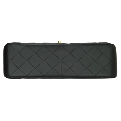 Chanel Timeless Jumbo Flap Bag Handtasche schwarz Lammleder / ungetragen Echtheitscheck