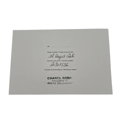 Chanel Timeless Jumbo Flap Bag Handtasche schwarz Lammleder / ungetragen Echtheitscheck