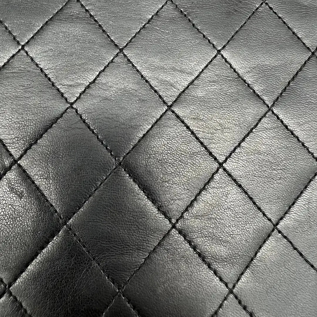 Chanel Timeless Wallet on Chain WOC Vintage Lammleder schwarz / gut Chanel