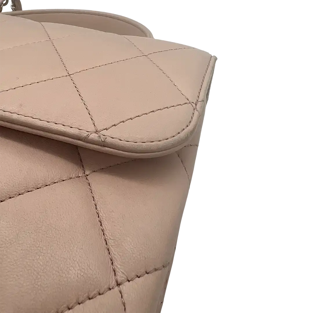 Chanel Trendy CC Top Handle Lammleder helles pink / akzeptabel Fullset Chanel